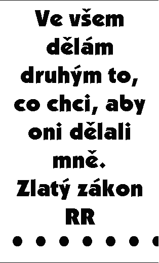 zlat zkon RR